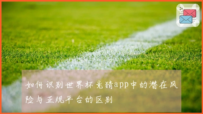 如何识别世界杯竞猜app中的潜在风险与正规平台的区别
