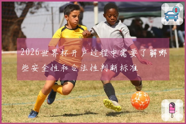 2026世界杯开户过程中需要了解哪些安全性和合法性判断标准